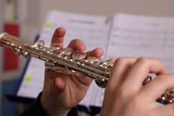 Musizierstunde Querflöte und Violine/Viola