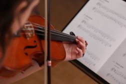 Musizierstunde Violine